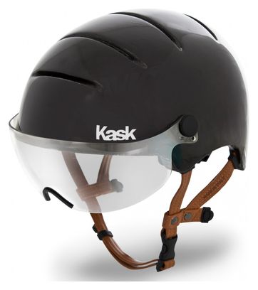 KASK Lifestyle City Helm Schwarz Glänzend