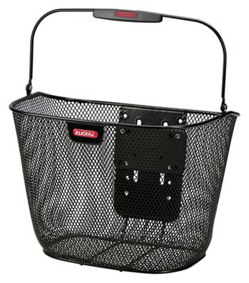 Panier pour Guidon Klickfix Panier Uni Plus Noir