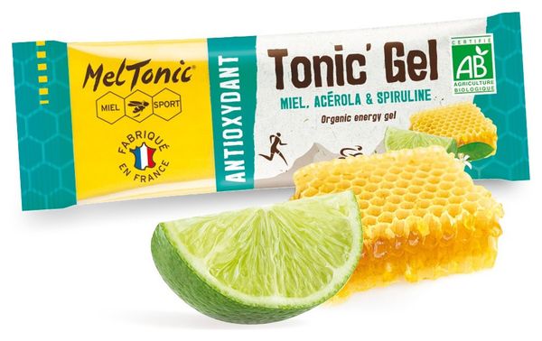 Lot of 6 Energetic Gels Meltonic Tonic' Gel Bio Antioxidant Honey/Acerola/Spirulina 6x20g