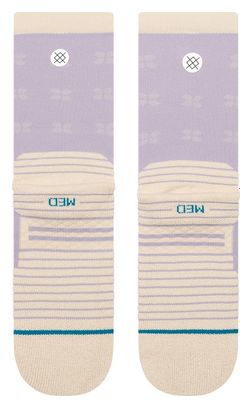 Calzini Stance Mid Crew Latta Viola/Beige