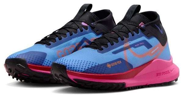 Nike React Pegasus Trail 4 GTX Blue Rose Women's Trail Running Shoes