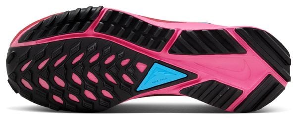 Damen Trailrunningschuhe Nike React Pegasus Trail 4 GTX Blau Pink