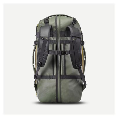 Bolsa Duffel Forclaz 40/60L Duffel 500 Extend Verde