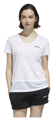 T-shirt femme adidas Essentials Material Mix