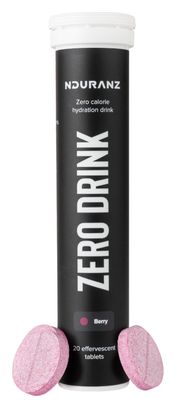 Electrolytes Nduranz zero drink fruits rouges