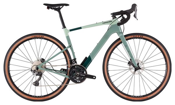 Bicicleta de gravilla Cannondale Topstone Carbon 2 L Shimano GRX 11S 700 mm Verde 2024