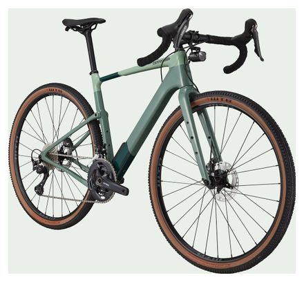 Bicicleta de gravilla Cannondale Topstone Carbon 2 L Shimano GRX 11S 700 mm Verde 2024