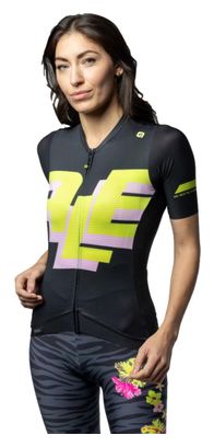 Maglia a manica corta Alé Sauvage Donna Nero