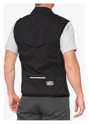 Gilet Coupe-Vent 100% Corridor Noir