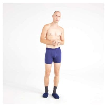 Saxx DropTemp Cooling Cotton Boxer Blue Homme