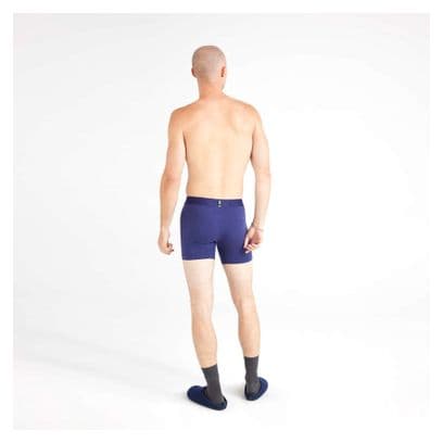 Saxx DropTemp Cooling Cotton Boxer Blue Homme