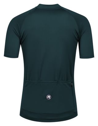 Maillot Manches Courtes Vélo Rogelli Essential II Vert Homme