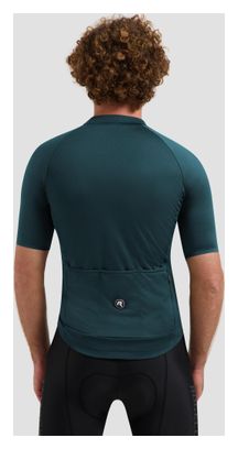 Maillot Manches Courtes Vélo Rogelli Essential II Vert Homme