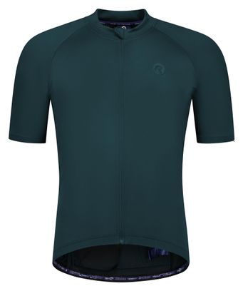 Maillot Manches Courtes Vélo Rogelli Essential II Vert Homme