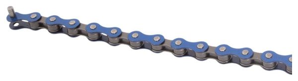 BMX CHAINE BLEU 1/2 x1/8  ACIER KHEBIKES