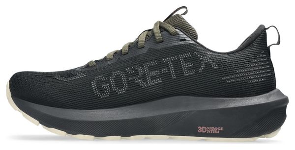 Asics GT-1000 14 GTX Running Shoes, Black/Khaki, Women's