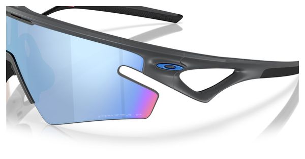 Occhiali Oakley Sphaera Slash - Carbonio opaco / Prizm Deep Water polarizzato / Ref : OO9499-11