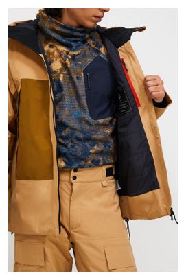 Heren Peak Performance Edge HIPE Beige geïsoleerd jack