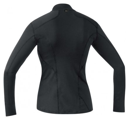 Maglia a maniche lunghe Gore M Thermo da donna con 1/4 di zip