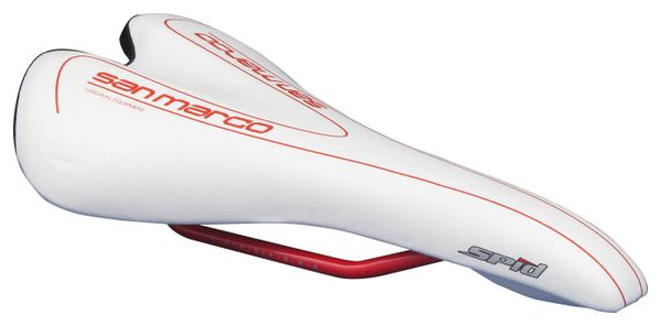 SAN MARCO Selle SPID Blanc Rouge