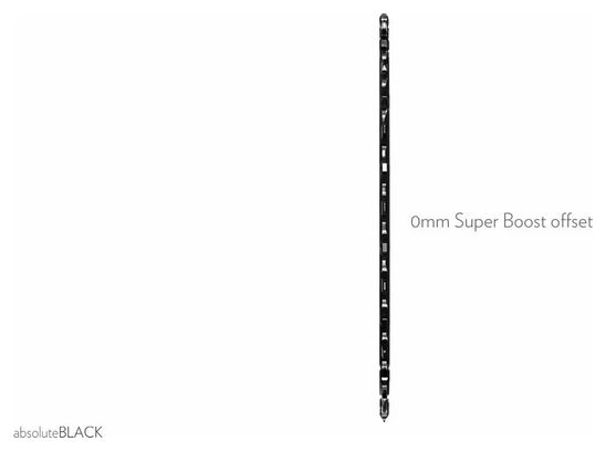 Plato AbsoluteBlack Round Narrow Wide Mono Direct Mount Super Boost para bielas Sram 12 S negro
