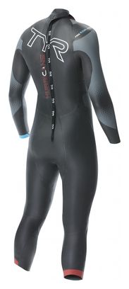TYR Wetsuit Men Category 3 Wetsuit Black/Red/Blue