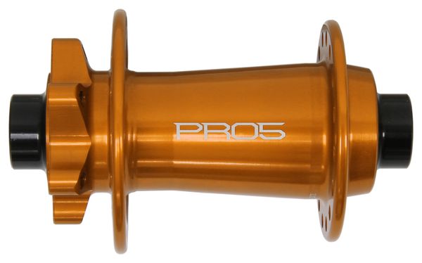 Hope Pro 5 32 Hole Front Hub | Boost 15x110 mm | 6 Hole | Orange
