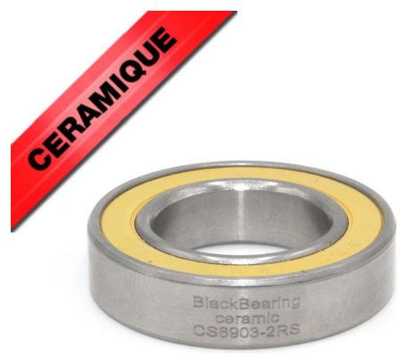 Roulement céramique - BLACKBEARING - 6903-2rs