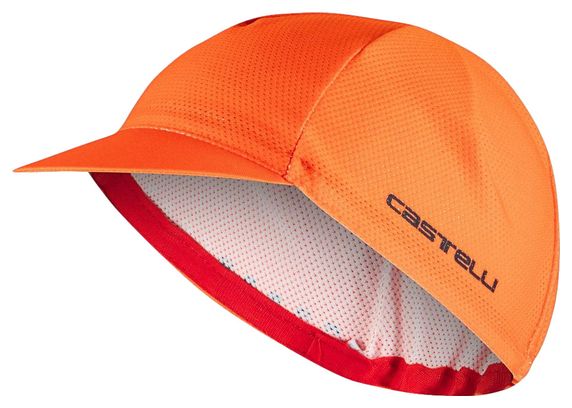 Cappellino Castelli Rosso Corsa 2 Orange