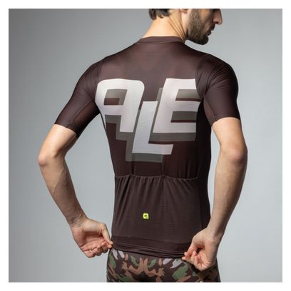 Maglia a maniche corte Alé Sauvage Brown