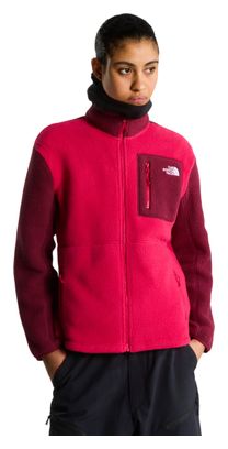 Polar The North Face Yumiori Full Zip Rosa/Bordeaux Donna