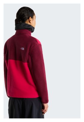 Polar The North Face Yumiori Full Zip Rosa/Bordeaux Donna