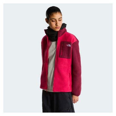 Polar The North Face Yumiori Full Zip Rosa/Bordeaux Donna