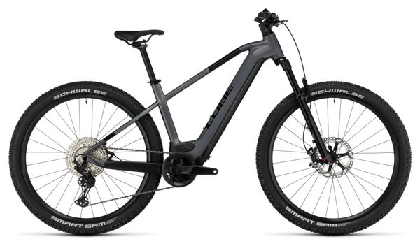 Cube Reactie Hybride SLT 750 Hardtail MTB Shimano XT 12S 750 Wh 27.5'' Prizm Zilver Grijs 2023