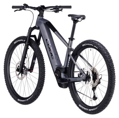 Cube Reaction Hybrid SLT 750 Hardtail MTB Shimano XT 12S 750 Wh 27.5'' Prizm Silver Grey 2023