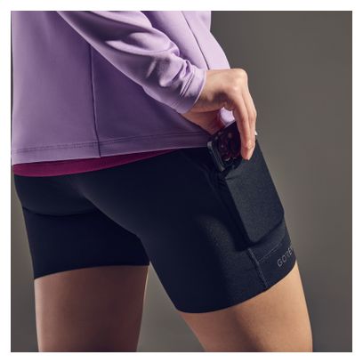 Dames hardloopshort Gore Wear Concurve Zwart