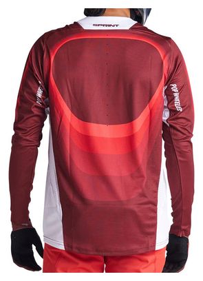 Maglia a maniche lunghe Troy Lee Designs Sprint Red