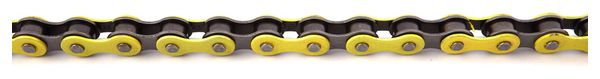 BMX CHAINE JAUNE 1/2 x1/8  ACIER KHEBIKES