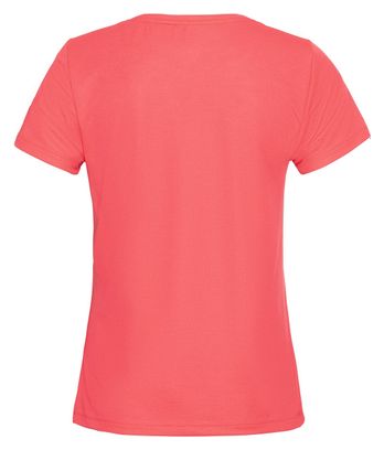 Short Sleeve Jersey Odlo F-Dry Pink Woman