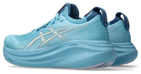 Zapatillas de running Asics Gel-Nimbus 27 azul para mujer