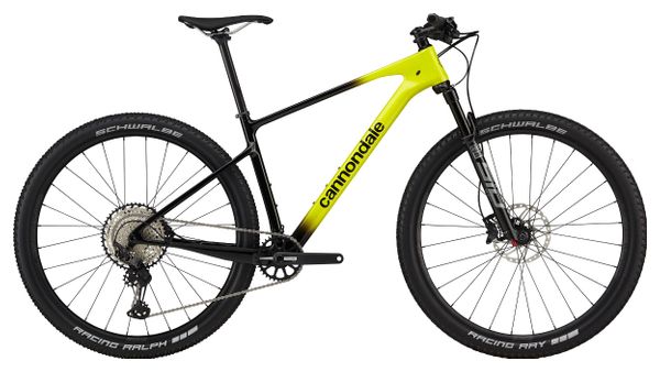 BTT rígida Cannondale Scalpel HT Carbono 3 Shimano SLX XT 12S 29'' Highlighter 2023