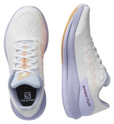 Chaussures Running Salomon Spectur Blanc Violet Femme