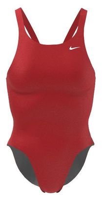 Traje de baño de unapieza para mujer Nike Fastback Rojo