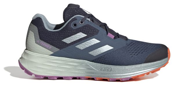 Chaussures Trail Running adidas Terrex Two Flow Bleu Rose Orange Femme