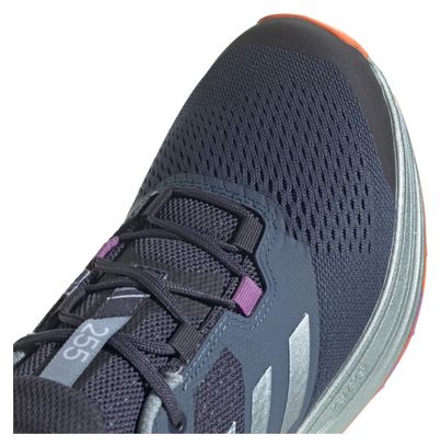 adidas Trailrunning-Schuhe Terrex Two Flow Blau Rosa Orange Damen
