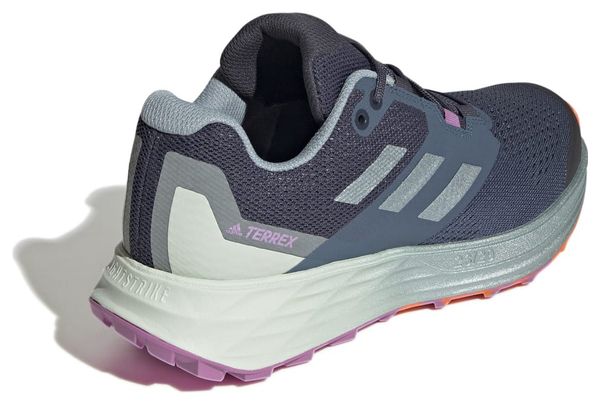 adidas Trailrunning-Schuhe Terrex Two Flow Blau Rosa Orange Damen