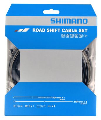 Kit Câbles et Gaine de Dérailleurs Shimano Route OT-SP41 Select Noir