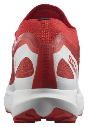 Chaussures Trail Salomon S/LAB Pulsar 2 Rouge/Blanc Unisexe