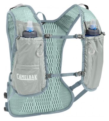 Camelbak Zephyr Pro 11L Hydration Bag + 2 borracce da 500ml Grigio/Blu