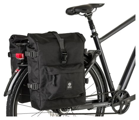 Agu H2O Roll-Top II Double Bike Bag Urban 28L Black